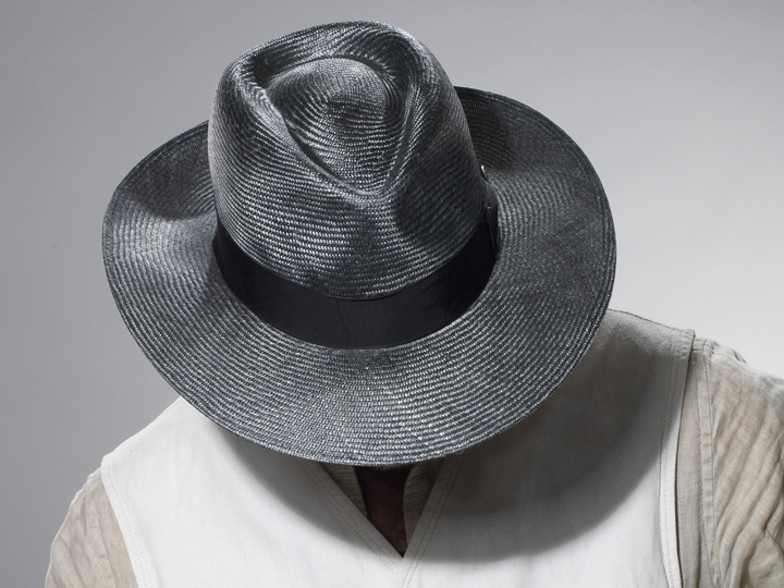 chapeau sisal lïger, antracit, gris ou beige, Sfr. 135.-